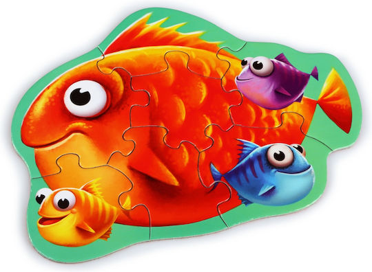 Παιδικό Puzzle Family Match για 3+ Ετών 5pcs Cubika