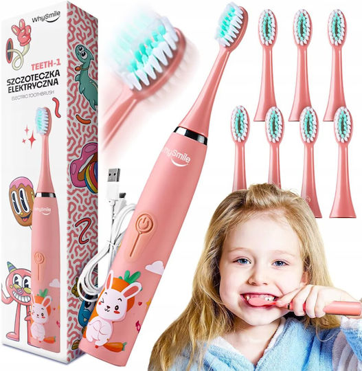 Whysmile Children's Electric Toothbrush with Chronograph with Replacement Heads