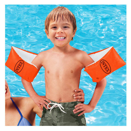 Intex Swimming Armbands from Vinyl 23x15cm. Orange