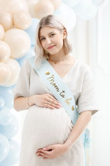 PartyDeco Mom To Be Party Ribbon from Satin SBS1-011TJ