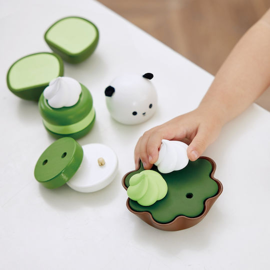 Hape Green Tea Dessert από Ξύλο για 3+ Ετών 8τμχ