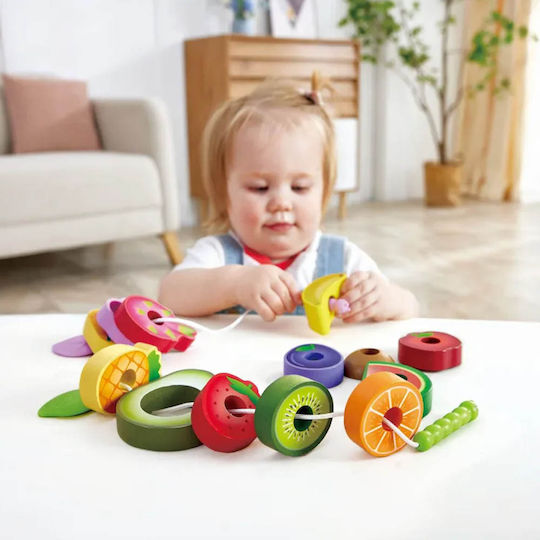 Hape Φρούτα από Ξύλο για 3+ Ετών 15τμχ