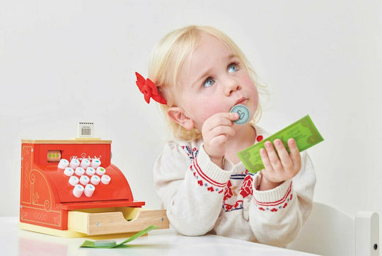 Le Toy Van Kinderspielzeug Registrierkasse aus Holz für 3+ Jahre
