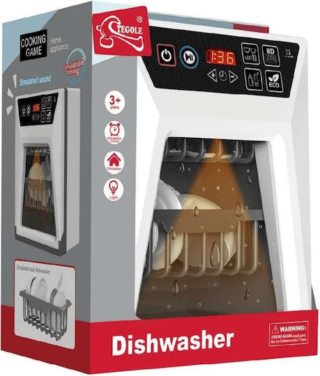 Tegole Kinderhaushaltsgerät Dishwasher für 3+ Jahre 2Stück