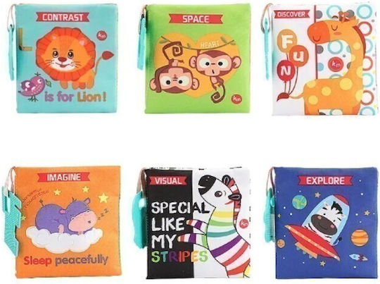 Trademarkt Activity Book Case With Books made of Fabric for 12++ Months