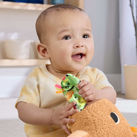 Fisher Price Capybara Animal Fabric with Sounds for 3+ Months