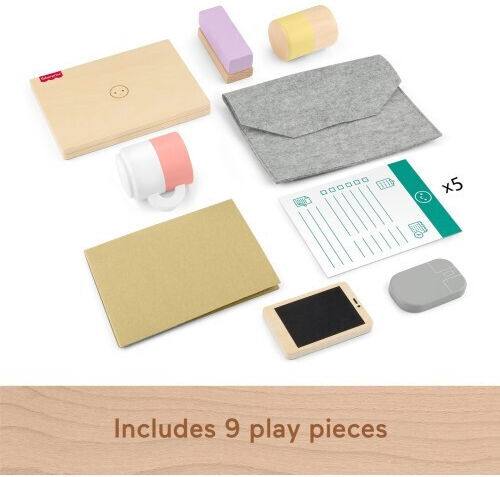 Fisher Price Σετ Γραφείου από Ξύλο για 3+ Ετών