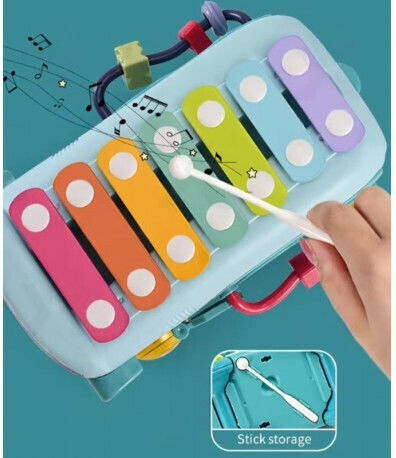 Lazarid Baby Toy Puzzle Taxi Bus for 18++ Months