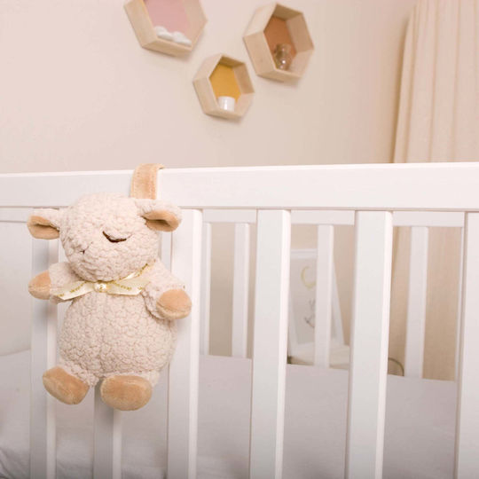 Cloud b Παιχνίδι Ύπνου Sleep Sheep On The Go από Ύφασμα με Ήχους για Νεογέννητα