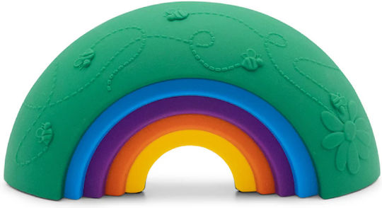 Jellystone Stapelspielzeug aus Silikon Über dem Regenbogen