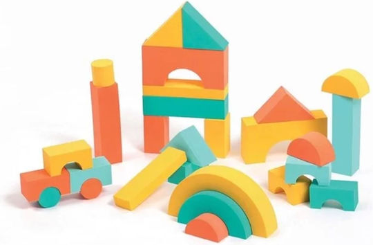 Ludi Activity Cube Foam Blocks made of Wood for 10++ Months