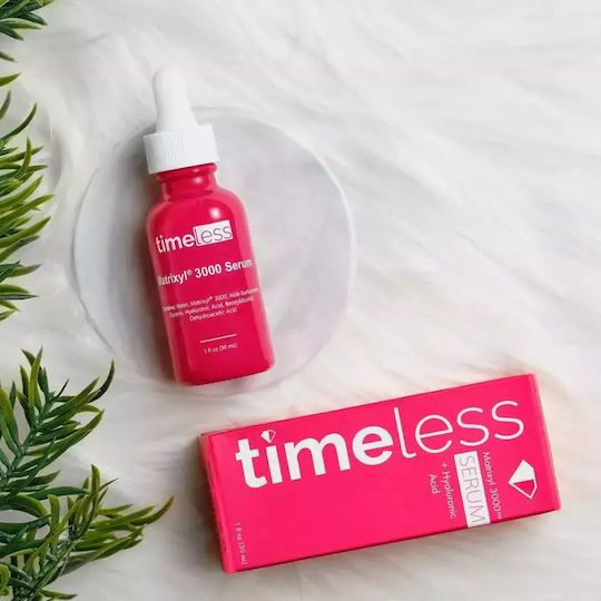 Timeless Ενυδατικό & Αντιγηραντικό Serum Προσώπου με Πεπτίδια & Υαλουρονικό Οξύ 30ml