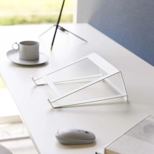 Yamazaki Yamazaki Laptop Stand for Laptops Up to 17 Inches White