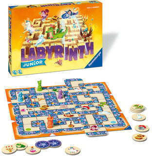 Board Game Labyrinth Junior for 2-4 Players 4+ Years Old (RO) Ravensburger