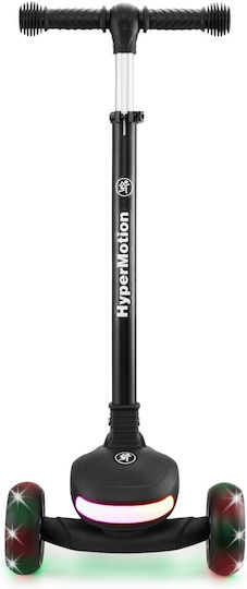 HyperMotion Kinderroller Klappbar 3-Rad mit Sitz für 12+ Monate Schwarz