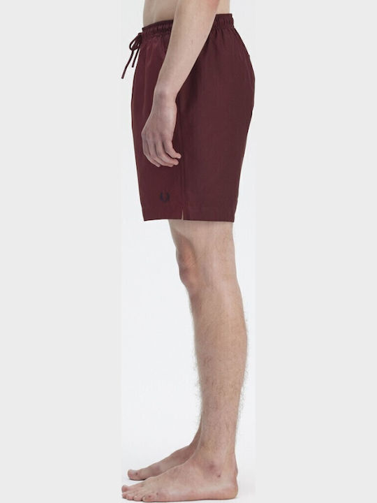 Men's Swimwear Burgundy Shorts