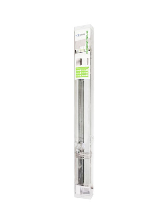 Tpster Сенник PVC в Бял Цвят ДxВ180бр