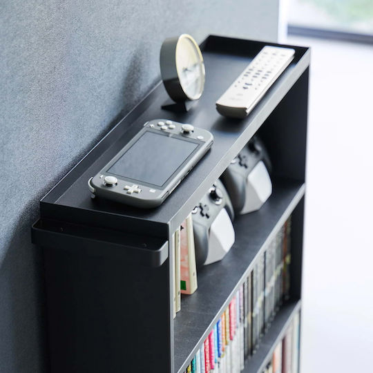 Bücherregal Tower Schwarz 59x15.6x70cm