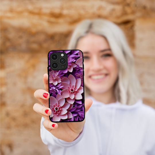 Sonique 3D Flower Series Case for Motorola Edge 50 Ultra Pink