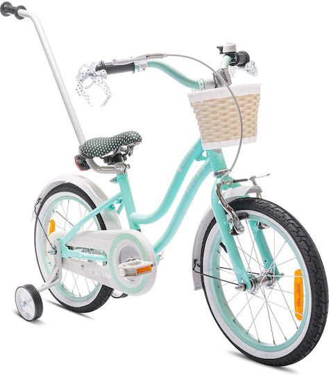 16-inch Heart Bike Girls Mint Green