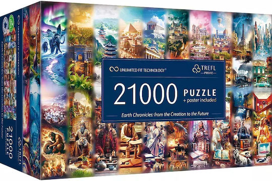Earth Chronicles From Creation To The Future Puzzle 2D 21000 Pieces