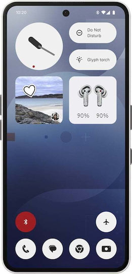 Nothing Nothing Phone (3a) 5G Dual-SIM (8GB/128GB) Weiß