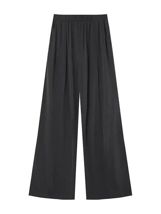 Damen Stoff Hose Anthracite