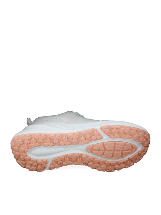 Γυναικεία Ανατομικά Sneakers Λευκό / Ροζ