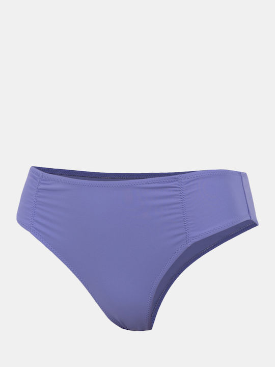 Slip De Costum De Baie Larg Cu Sireturi În Față Blue Bell