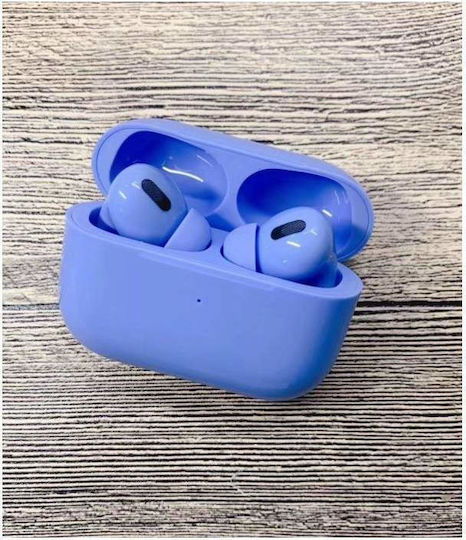 Wireless PRO In-ear Bluetooth Handsfree Ακουστικά με Αντοχή στον Ιδρώτα και Θήκη Φόρτισης Μπλε