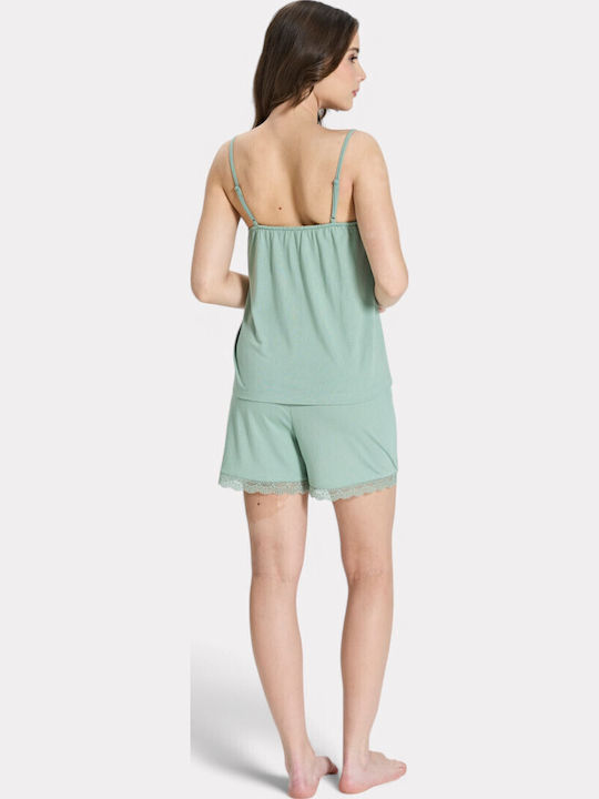 Pijadore Summer Women's Pyjama Set Pistachio