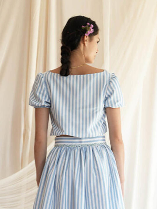 Madame Shou Shou Μπλούζα Coco Blue