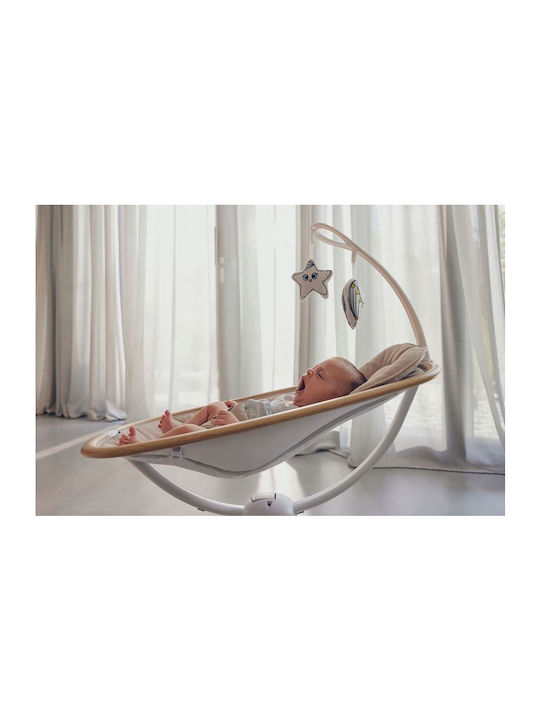Lionelo Electric Baby Relax Olivia with Music Beige Natural for Child up to 9kg