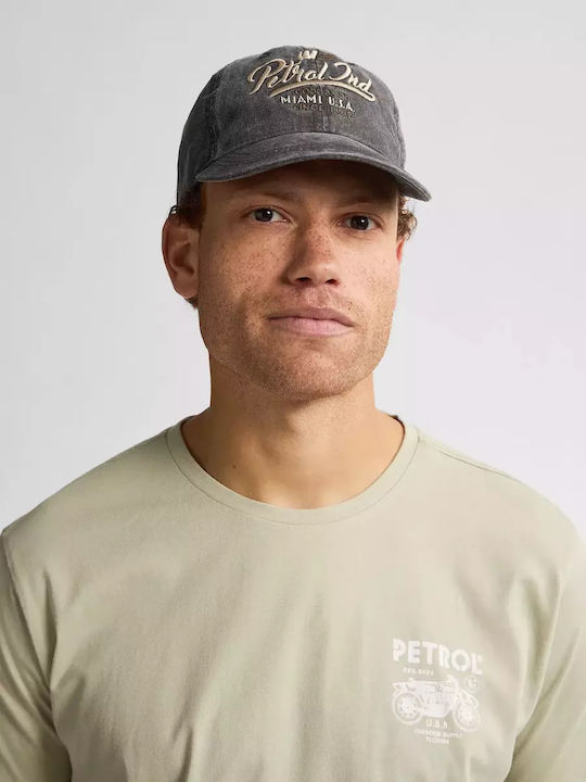 Шапка сива петрол M-1050-cap820 9108