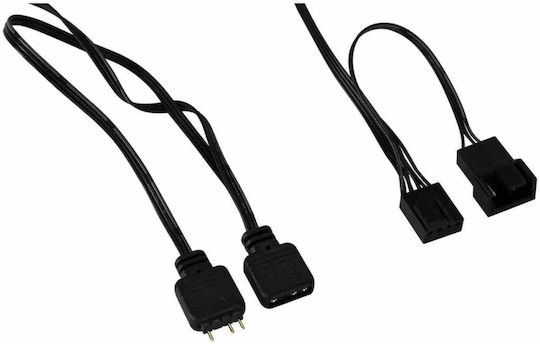 Aerocool Phantom M-3 Вентилатор за кутия 120mm 1800rpm 50.2cfm с ARGB осветление и свързване 3-Pin / 4-изводна PWM
