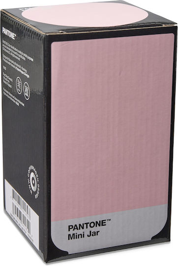 Pantone Vază Roz 8x8xÎnălțime 14cm