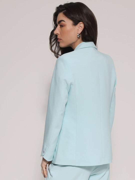 Tresor Women's Blazer Turquoise