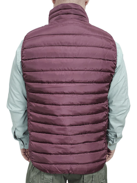 Oslo Αμάνικο Μπουφάν Puffer Plum
