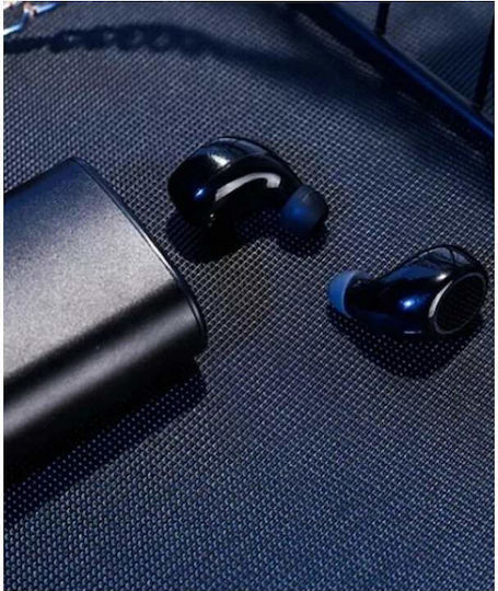 CA18 In-ear Bluetooth Handsfree Earphones with Charging Case Black