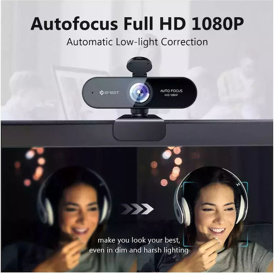 Emeet Nova Full HD 1080p Web Camera with Autofocus