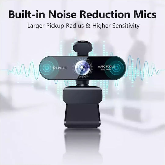 Emeet Nova Full HD 1080p Web Camera with Autofocus