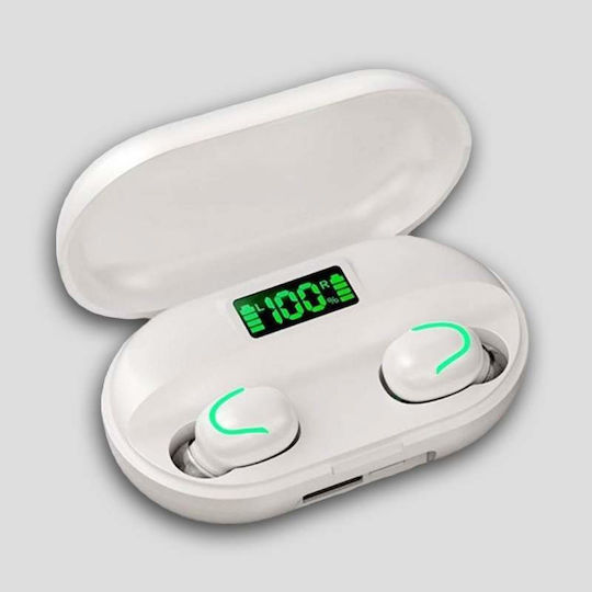 In-ear Bluetooth Handsfree Ακουστικά με Θήκη Φόρτισης TWS