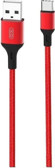 USB 2.0 Cable USB-C male - USB-C 18W Κόκκινο 2m