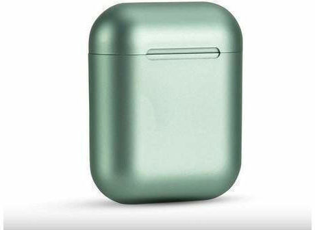 Earbud Bluetooth хендсфри Слушалки с Кутийка за Зареждане Зелен