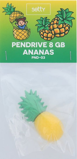 Setty Pendrive 8gb Pinaeapple Pnd-03