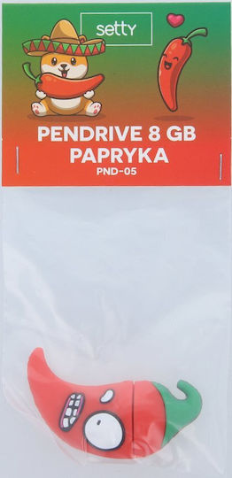 Setty Pendrive 8gb Pepper Pnd-05