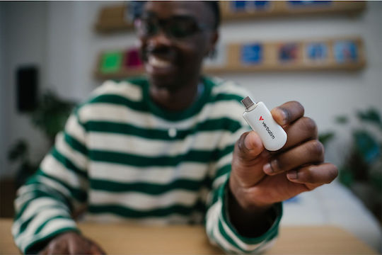 Verbatim 512GB USB 2.0 Stick με σύνδεση USB-C Λευκό
