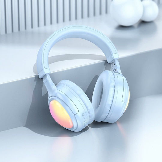Hoco Bluetooth Wireless Over Ear Headphones Blue