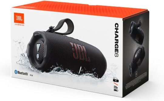 JBL Charge 6 Водоустойчиво Bluetooth високоговорител 45W с живот на батерията до 28 часа Черен