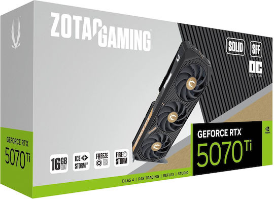 Zotac GeForce RTX 5070 Ti 16GB GDDR7 Solid SFF OC Graphics Card